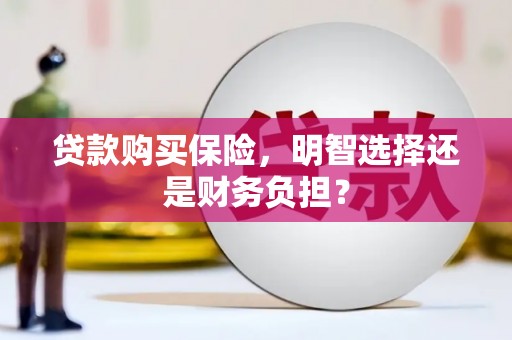 和美贷款购买保险，明智选择还是财务负担？