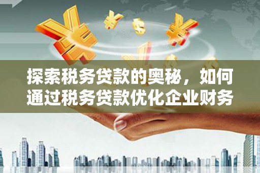 和美探索税务贷款的奥秘，如何通过税务贷款优化企业财务