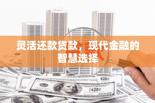 和美灵活还款贷款，现代金融的智慧选择