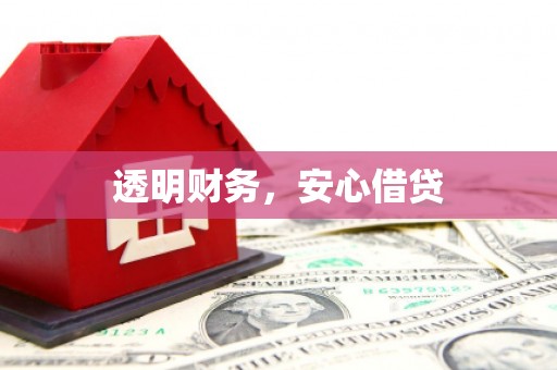 和美透明财务，安心借贷