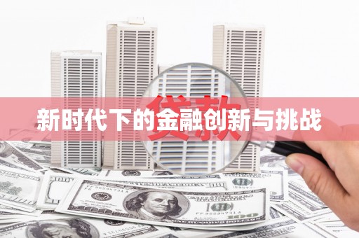 和美新时代下的金融创新与挑战