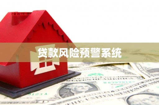 和美贷款风险预警系统